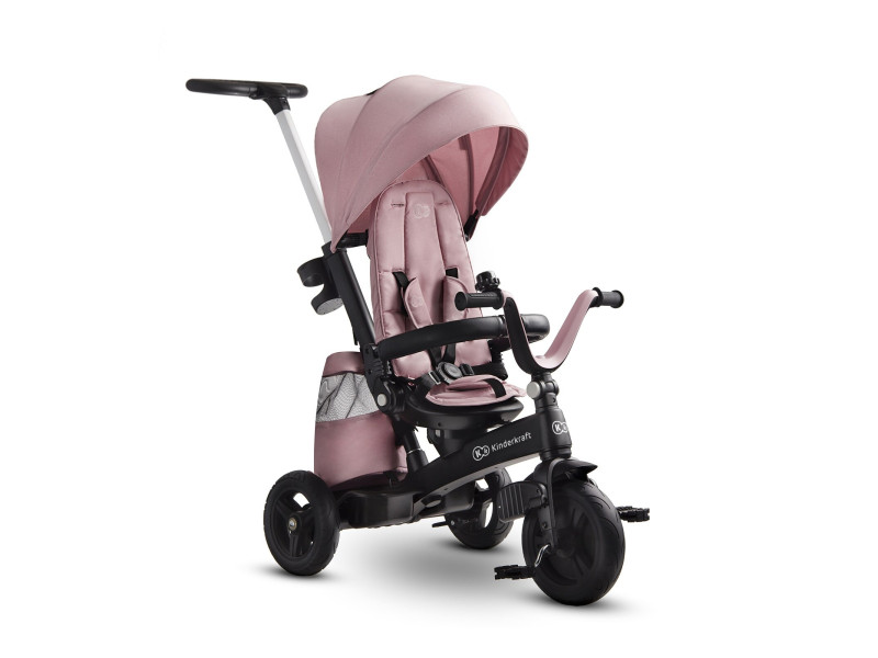 Триколісний велосипед Kinderkraft Easytwist Mauvelous Pink (KKRETWIPNK0000), Фото 3