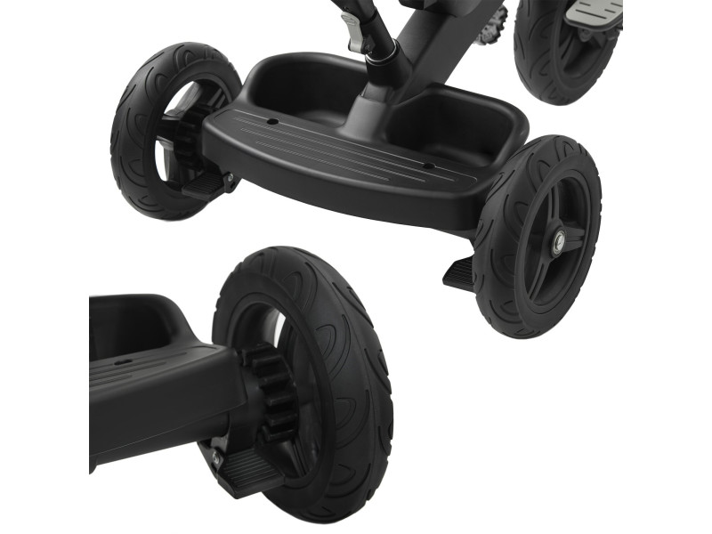 Триколісний велосипед Kinderkraft Easytwist Mauvelous Pink (KKRETWIPNK0000), Фото 6