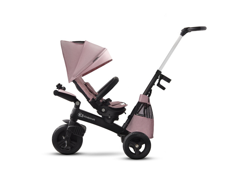 Триколісний велосипед Kinderkraft Easytwist Mauvelous Pink (KKRETWIPNK0000), Фото 9