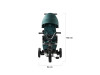 Трехколесный велосипед Kinderkraft Easytwist Midnight Green (KKRETWIGRE0000), Фото 28