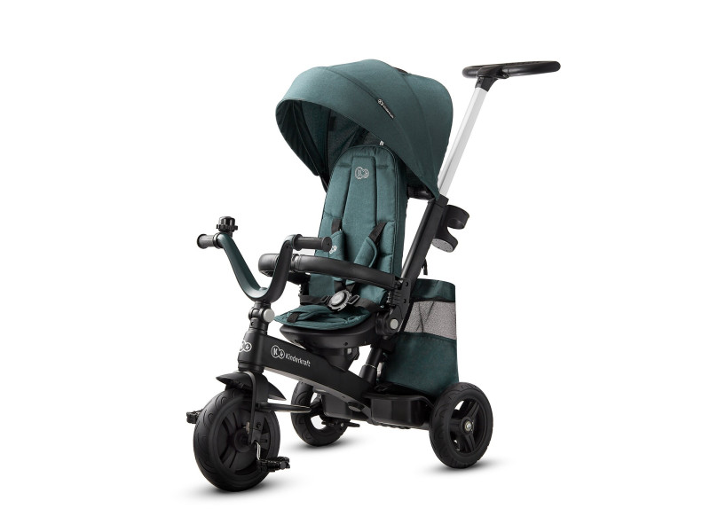 Триколісний велосипед Kinderkraft Easytwist Midnight Green (KKRETWIGRE0000), Фото 1