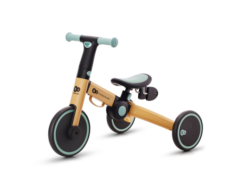 Триколісний велосипед 3 в 1 Kinderkraft 4TRIKE Sunflower Blue (KR4TRI22BLU0000), Фото 14