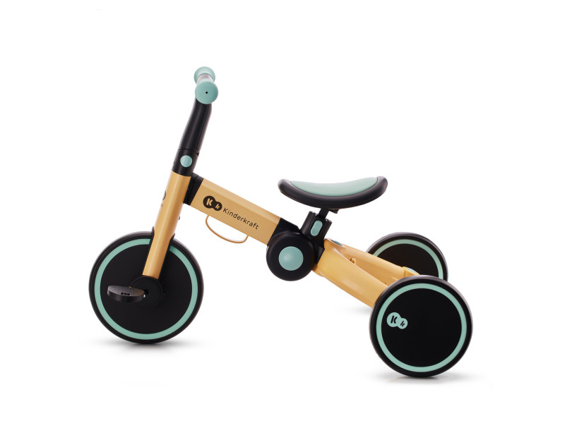 Триколісний велосипед 3 в 1 Kinderkraft 4TRIKE Sunflower Blue (KR4TRI22BLU0000), Фото 3