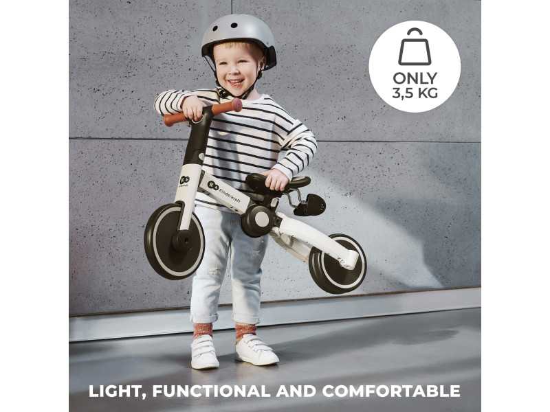 Триколісний велосипед 3 в 1 Kinderkraft 4TRIKE Silver Grey (KR4TRI22GRY0000), Фото 7