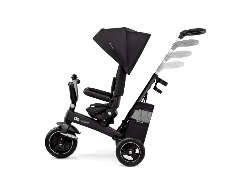Трехколесный велосипед Kinderkraft Easytwist Black (KREASY00BLK0000), Фото 11