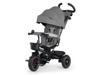 Триколісний велосипед Kinderkraft Spinstep Platinum Grey (KRSPST00GRY0000)
