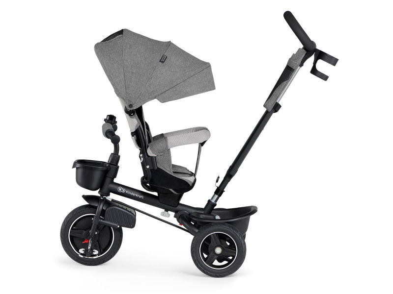 Трехколесный велосипед Kinderkraft Spinstep Platinum Grey (KRSPST00GRY0000), Фото 8