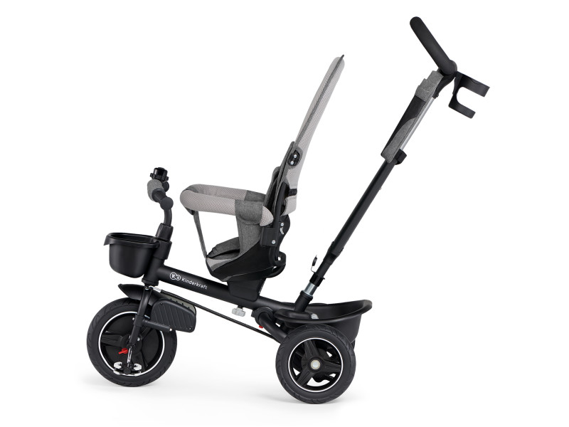Трехколесный велосипед Kinderkraft Spinstep Platinum Grey (KRSPST00GRY0000), Фото 9