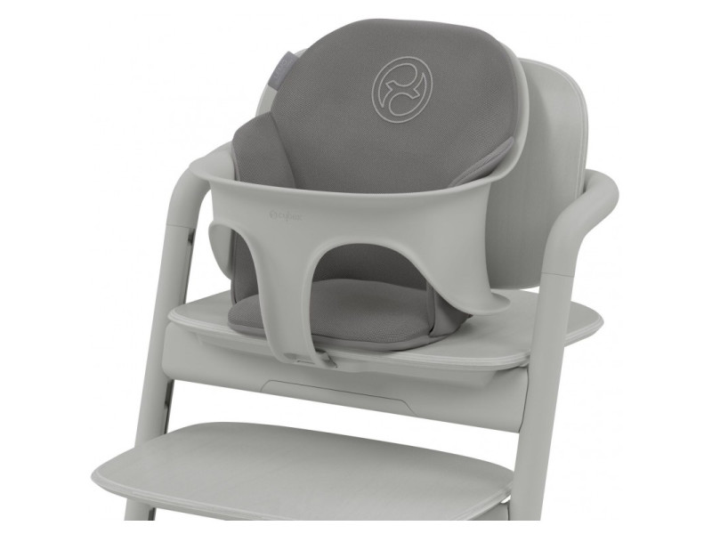 Вкладиш м`який для стільчика Lemo Suede Grey, Фото 1