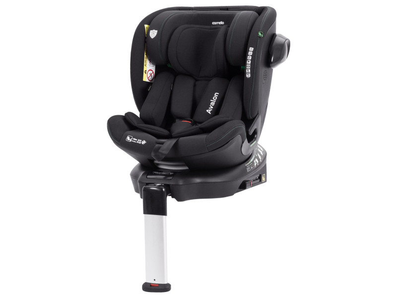 Автокрісло CARRELLO Avalon CRL-8805 Absolute Black i-Size 40-150см ISOFIX, поворот, опор.стійка /1/, Фото 1