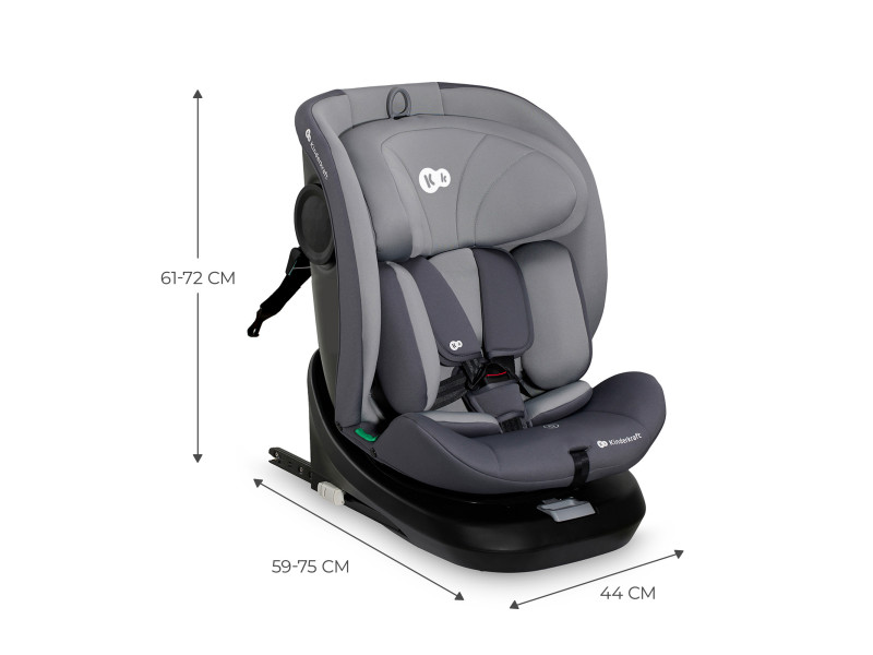 Автокрісло Kinderkraft i-Grow i-Size Grey (KCIGRO00GRY0000, Фото 7