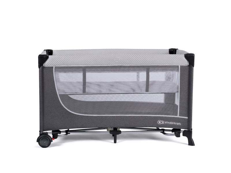 Ліжко-манеж Kinderkraft Leody Grey (KCLEOD00GRY0000), Фото 3