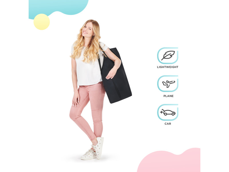 Ліжко-манеж Kinderkraft Leody Grey (KCLEOD00GRY0000), Фото 7