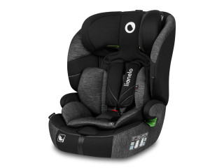 Дитяче автокрісло Lionelo  LEVI ONE I-SIZE BLACK  GREY