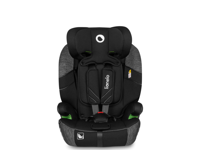 Дитяче автокрісло Lionelo  LEVI ONE I-SIZE BLACK  GREY, Фото 3