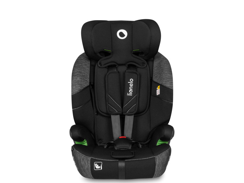 Дитяче автокрісло Lionelo  LEVI ONE I-SIZE BLACK  GREY, Фото 4