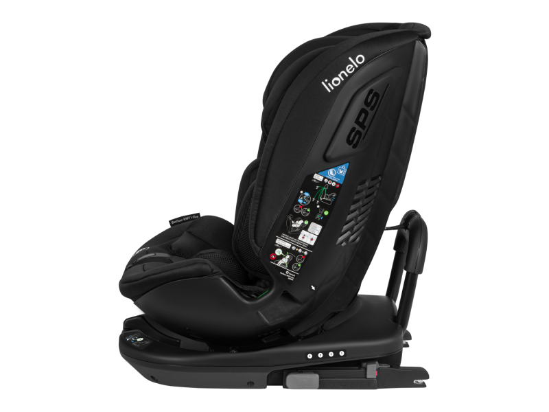 Дитяче автокрісло Lionelo BASTIAAN RWF i-Size BLACK CARBON, Фото 4