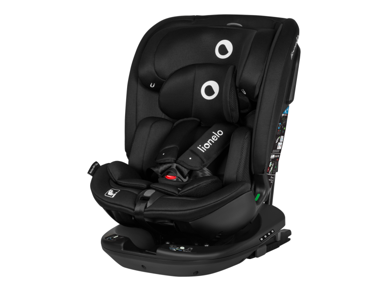 Дитяче автокрісло Lionelo BASTIAAN RWF i-Size BLACK CARBON, Фото 1