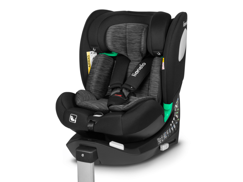 Дитяче автокрісло Lionelo BRAAM I-size BLACK CARBON, Фото 1