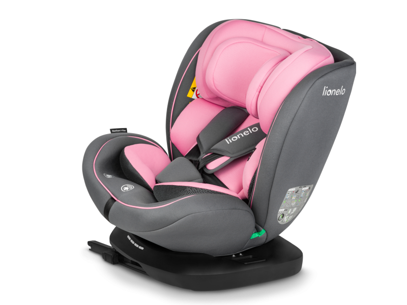 Дитяче автокрісло Lionelo BASTIAAN I-SIZE PINK BABY, Фото 3
