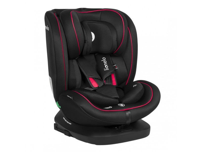 Дитяче автокрісло Lionelo BASTIAAN I-SIZE BLACK RED, Фото 7