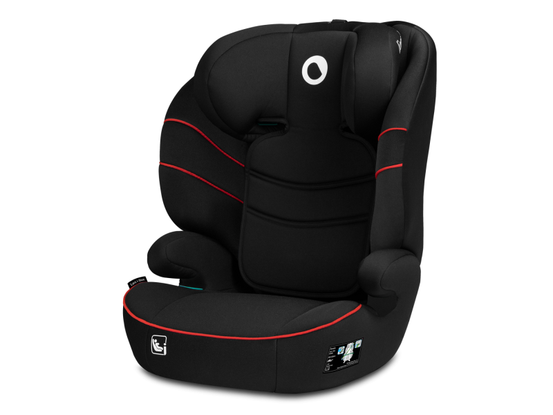 Детское автокресло Lionelo  LARS I-SIZE  SPORTY  BLACK  RED, Фото 1