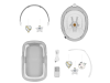 Гойдалка-ліжко Lionelo BELLA SET GREY CONCRETE, Фото 6