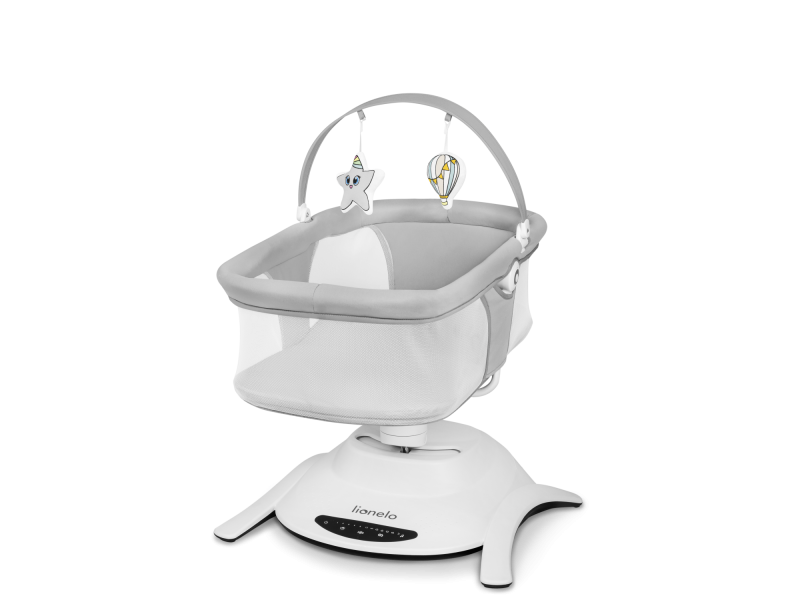 Гойдалка-ліжко Lionelo BELLA SET GREY CONCRETE, Фото 4