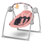 Дитяче крісло-гойдалка Lionelo RUBEN PINK BABY