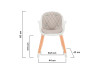 Стільчик для годування Kinderkraft Sienna Gray (KKKSIENGRY0000), Фото 18