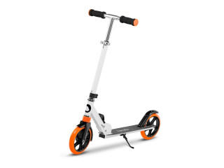 Дитячий самокат Lionelo Luca WHITE ORANGE