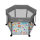 Манеж Lionelo ROEL GREY MULTICOLOR