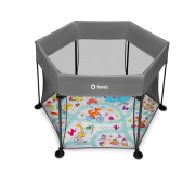 Манеж Lionelo ROEL GREY MULTICOLOR