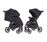 Прогулочная коляска CARRELLO Bravo CRL-5515 Jet Black 2024 NF /1/