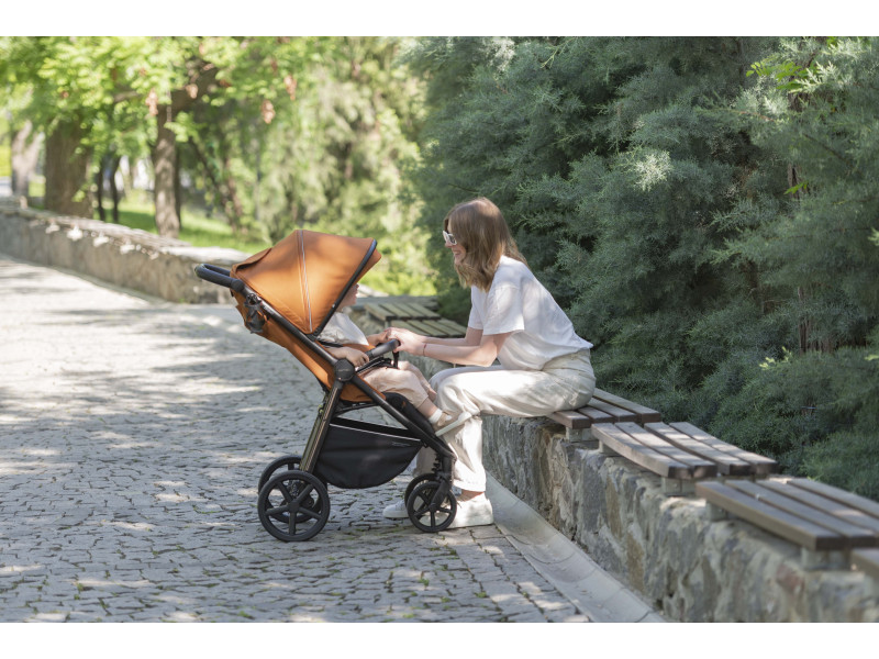 Прогулочная коляска CARRELLO Bravo CRL-5515 Palm Green 2024 NF /1/, Фото 3