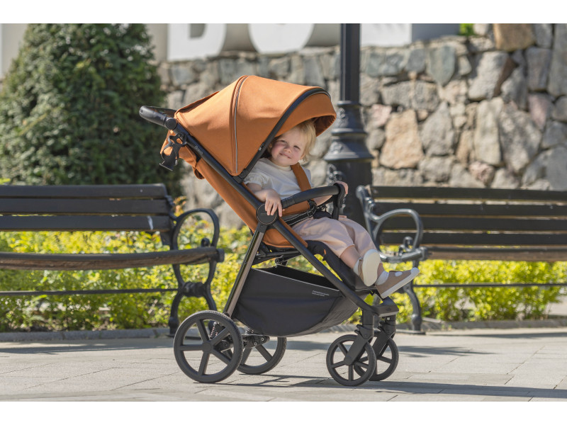Прогулочная коляска CARRELLO Bravo CRL-5515 Storm Grey 2024 NF /1/, Фото 4
