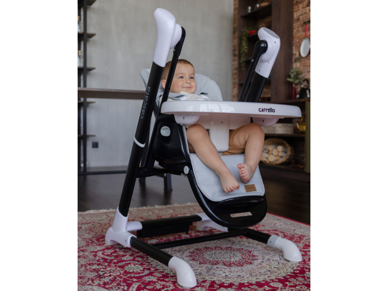 Стілець-гойдалка CARRELLO Cascata CRL-10303/1 Ash Grey /1/ MOQ, Фото 4