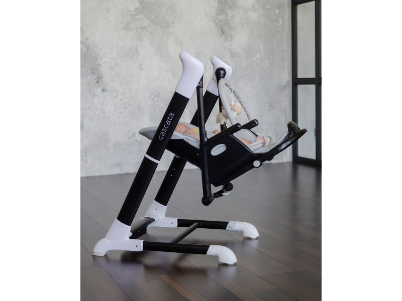 Стілець-гойдалка CARRELLO Cascata CRL-10303/1 Ash Grey /1/ MOQ, Фото 6