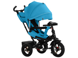 Велосипед триколісний TILLY Impulse T-386/2 Синій льон /1/