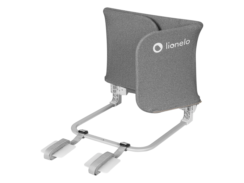 Захисна бар`єрка для ліжка Lionelo Lora Grey Stone, Фото 3