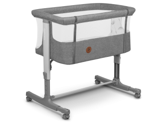 Ліжечко приставне Lionelo AURORA GREY CONCRETE