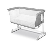 Кроватка приставная Lionelo THEO CONCRETE