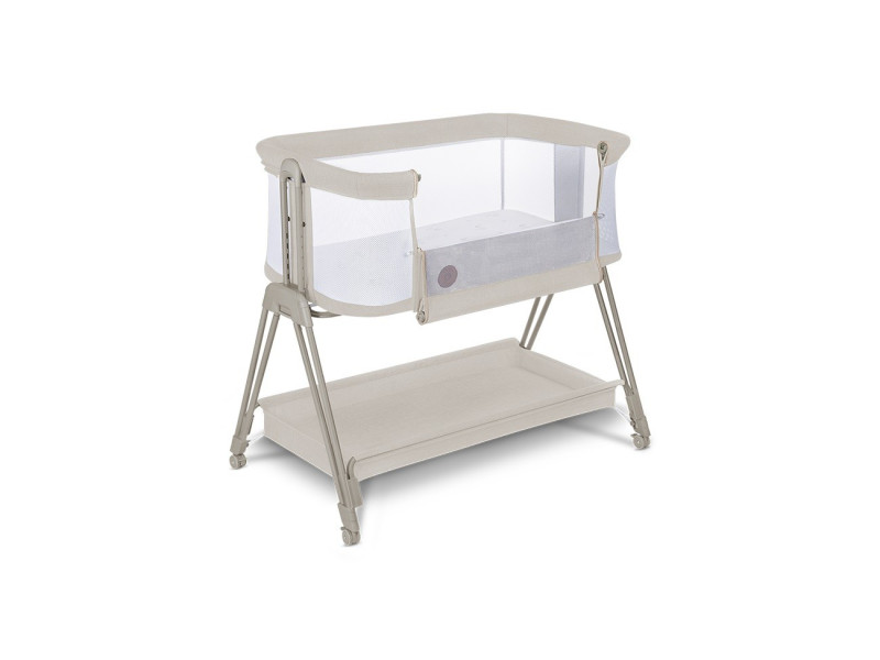 Кроватка приставная Lionelo LUNA BEIGE SAND, Фото 4