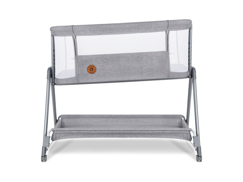 Кроватка приставная Lionelo LUNA GREY CONCRETE, Фото 3