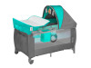 Ліжечко-манеж Lionelo SVEN PLUS TURQUOISE / GREY, Фото 7