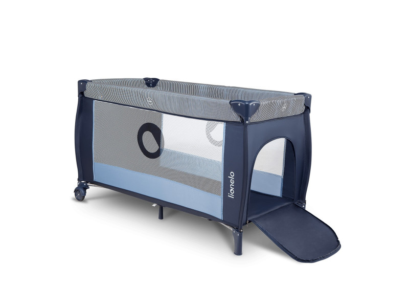 Кроватка-манеж Lionelo SVEN PLUS BLUE NAVY, Фото 9