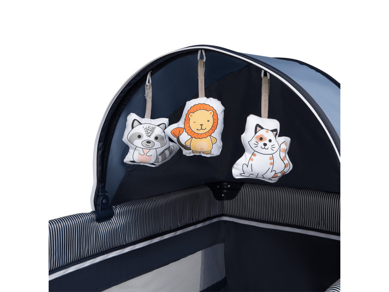 Ліжечко-манеж Lionelo SVEN PLUS BLUE NAVY, Фото 6