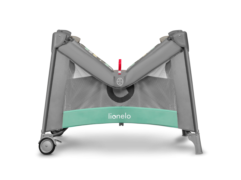 Манеж Lionelo MILLE GREY GREEN, Фото 4
