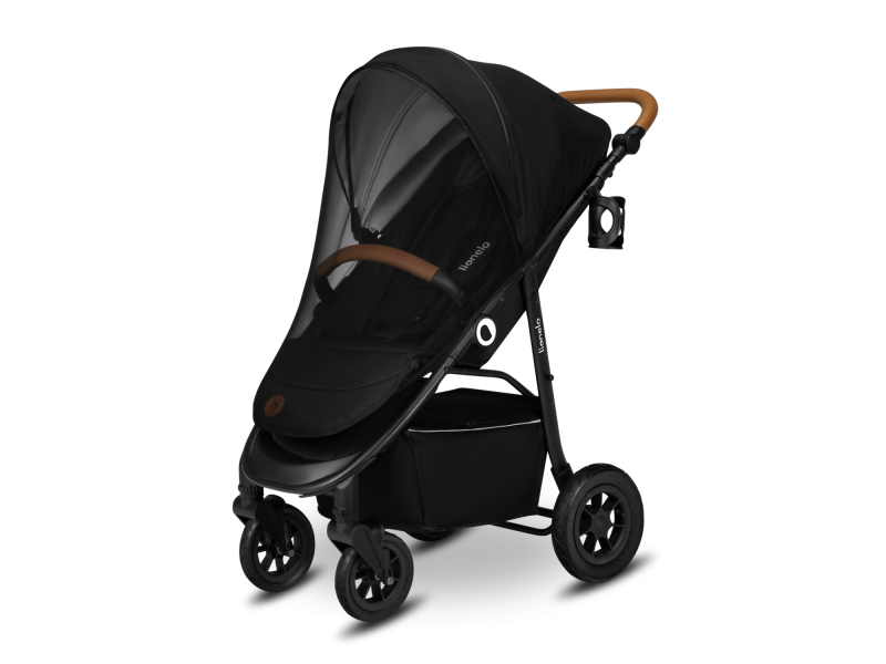 Прогулочная коляска Lionelo NATT BLACK ONYX, Фото 3