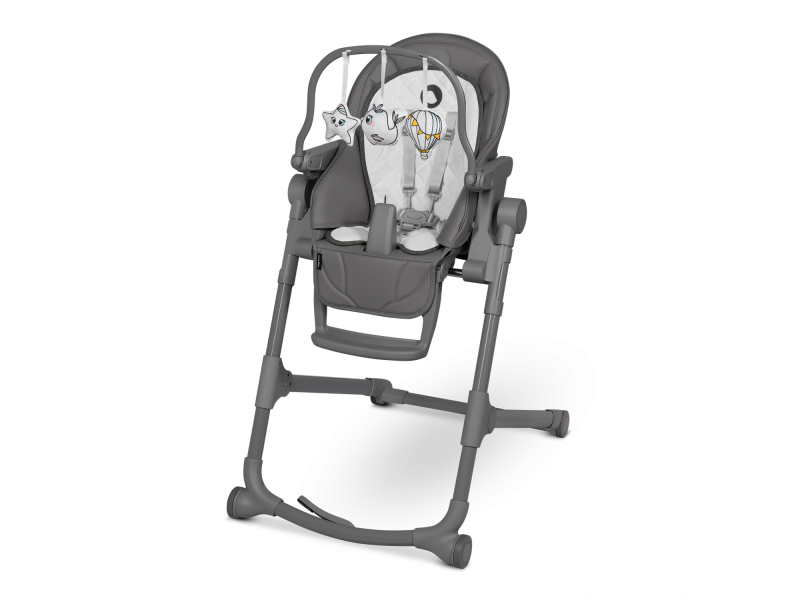 Стілець для годування Lionelo CORA PLUS GREY STONE, Фото 1